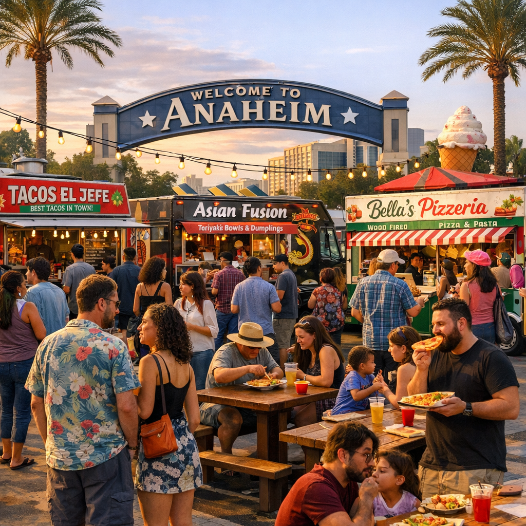 Exploring Anaheim’s Vibrant Food Truck Scene