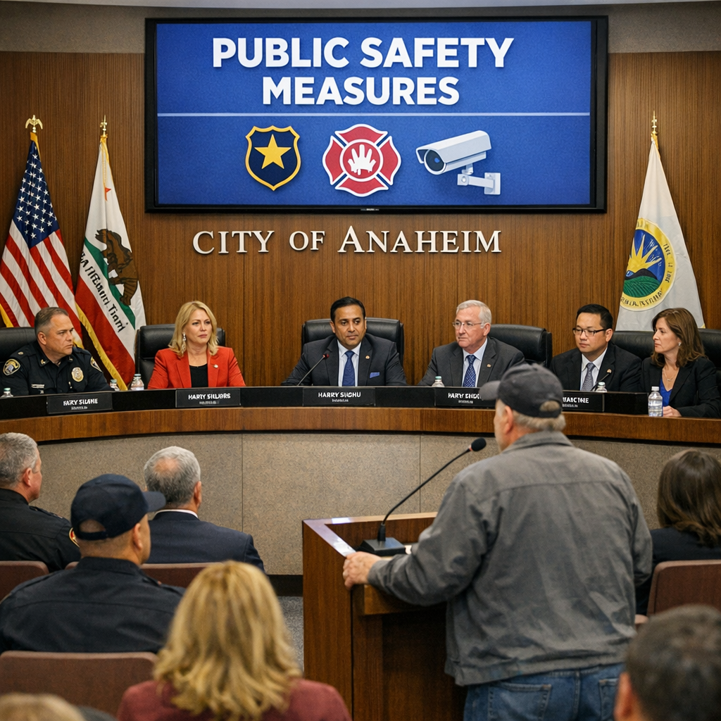 Anaheim City Council Approves Installation of License Plate Readers to Enhance Public Safety
