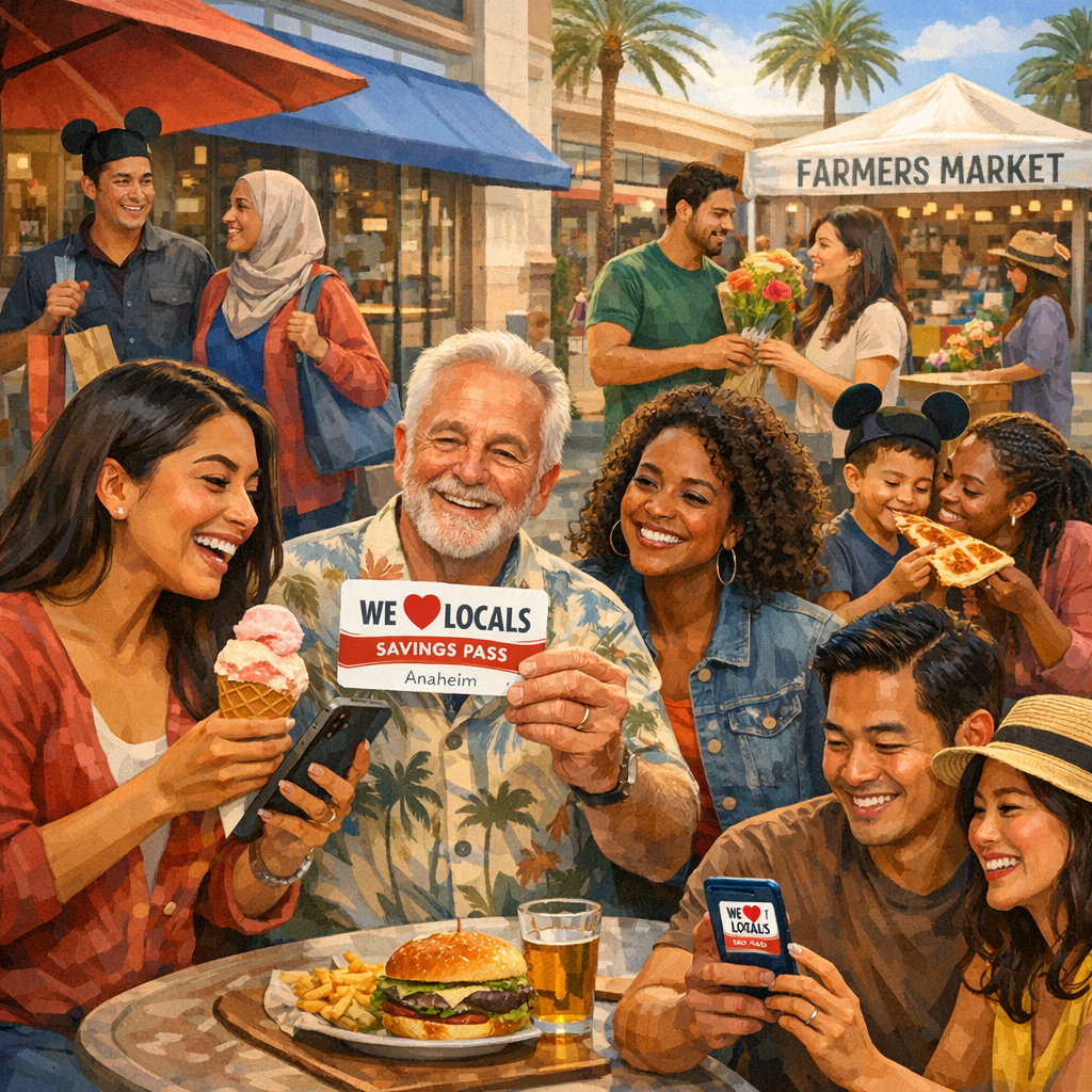 Unlock Exclusive Local Deals with Anaheim’s ‘We Love Locals’ Savings Pass